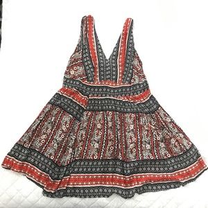 Forever21 Boho Orange Dress